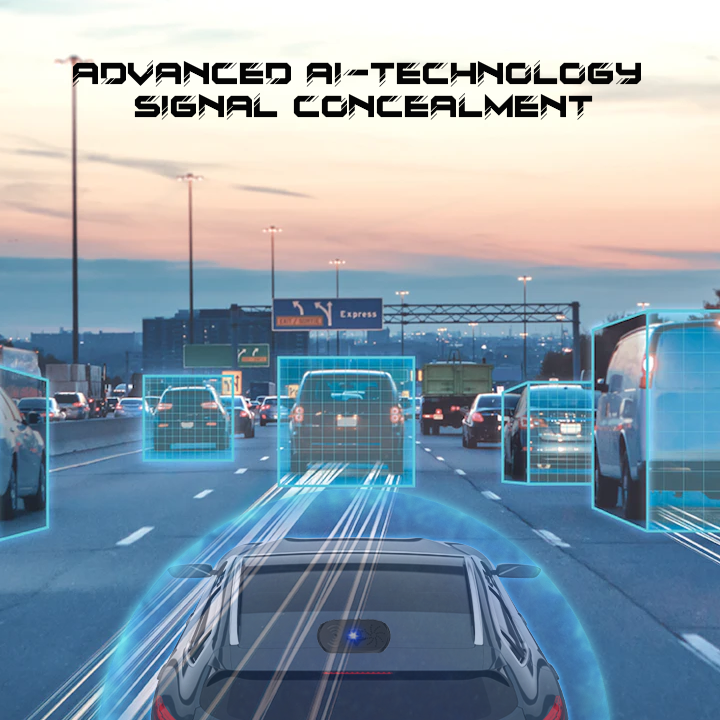 iRosesilk ProX AI-Techology Vehicle Signal Concealer Device