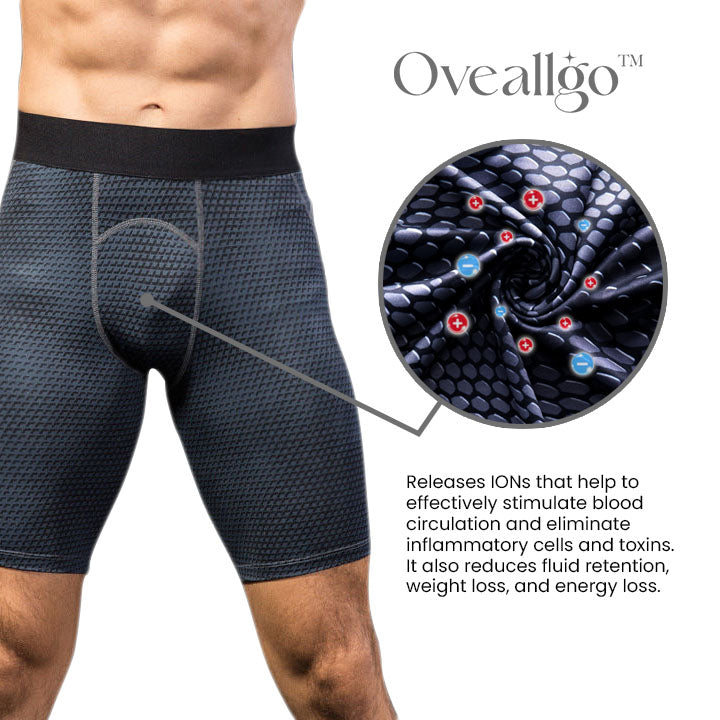 Oveallgo™ IONIC Energy Field Therapy Compression Shorts for Men