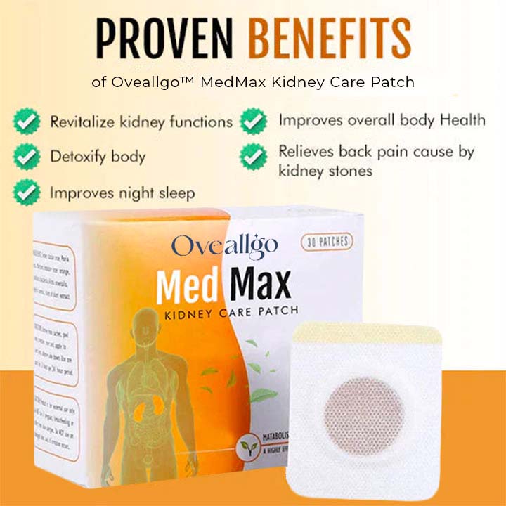 Oveallgo™ MedMax Ultimate Kidney Care Patch
