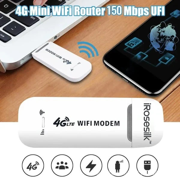 iRosesilk™ LTE Router Wireless USB Mobile Broadband Adapter