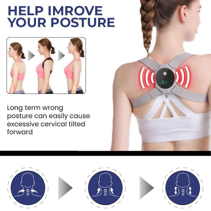Oveallgo™ EMS Angle Sensing Posture Correction Device