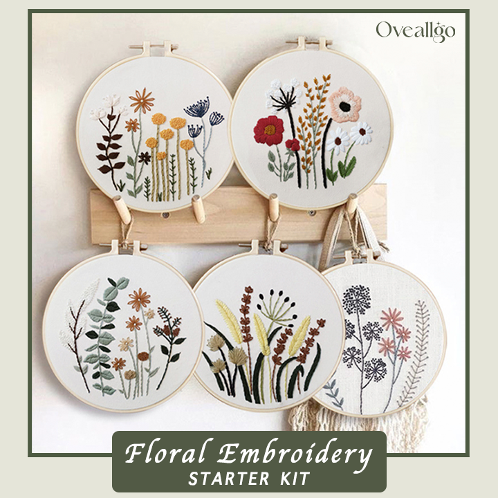 Oveallgo™ Floral Embroidery PRO Kit