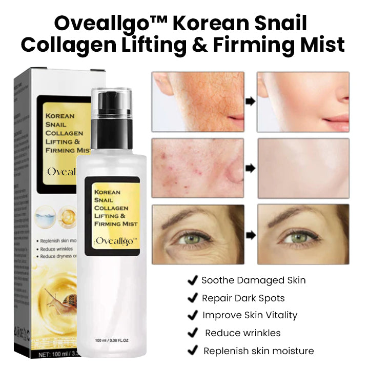 Oveallgo™ Korean Snail Collagen Lifting & Firming Mist